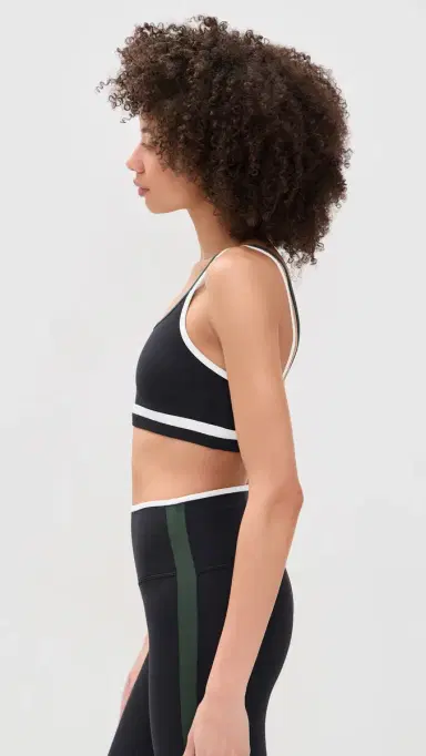 Splits59 Eva Rigor Double Strap Bra Black/Military L | Thumbnail 4 Splits59 Eva Rigor Double Strap Bra Black/Military L | Thumbnail 4