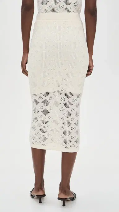 Favorite Daughter The Courtside Skirt Ivory S | Thumbnail 3 Favorite Daughter The Courtside Skirt Ivory S | Thumbnail 3
