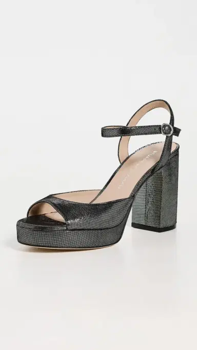 Stuart Weitzman Dayna II Platforms Silver | Thumbnail 2 Stuart Weitzman Dayna II Platforms Silver | Thumbnail 2