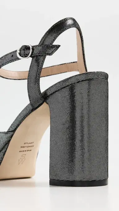 Stuart Weitzman Dayna II Platforms Silver | Thumbnail 4 Stuart Weitzman Dayna II Platforms Silver | Thumbnail 4