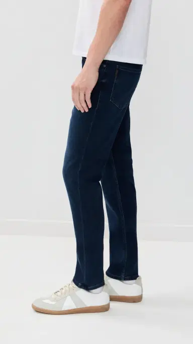 PAIGE Federal Transcend Vintage Slim Straight Jeans Jenkins 31 | Thumbnail 4 PAIGE Federal Transcend Vintage Slim Straight Jeans Jenkins 31 | Thumbnail 4