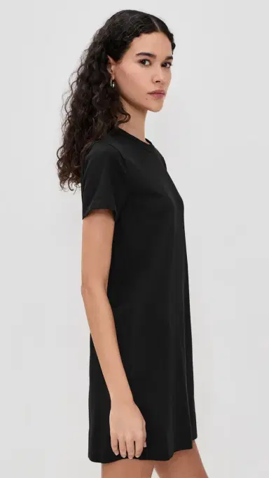Madewell T-Shirt Mini Dress Jet Black L | Thumbnail 4 Madewell T-Shirt Mini Dress Jet Black L | Thumbnail 4