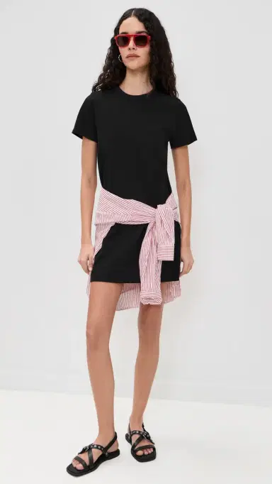 Madewell T-Shirt Mini Dress Jet Black L | Thumbnail 5 Madewell T-Shirt Mini Dress Jet Black L | Thumbnail 5