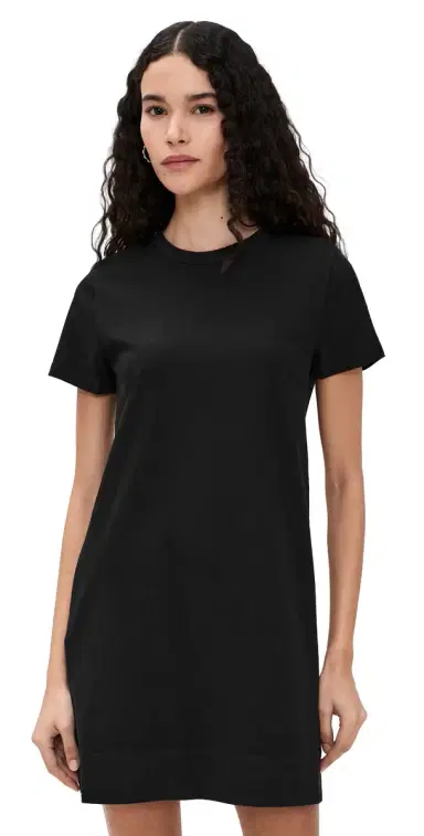 Madewell T-Shirt Mini Dress Jet Black L | Thumbnail 1 Madewell T-Shirt Mini Dress Jet Black L | Thumbnail 1