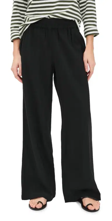 Marine Layer Allison Tencel Trousers Black S | Thumbnail 1 Marine Layer Allison Tencel Trousers Black S | Thumbnail 1