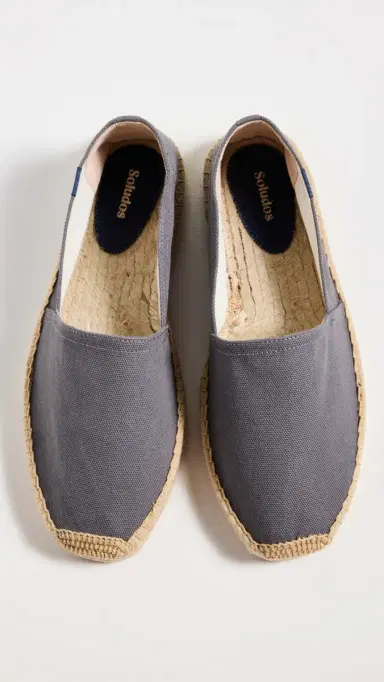 Soludos Dali Slip On Espadrilles Ceniza Gray 9-9.5 | Thumbnail 4 Soludos Dali Slip On Espadrilles Ceniza Gray 9-9.5 | Thumbnail 4