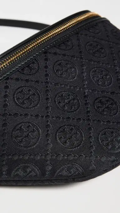 Tory Burch T Monogram Belt Bag Black One Size | Thumbnail 5 Tory Burch T Monogram Belt Bag Black One Size | Thumbnail 5