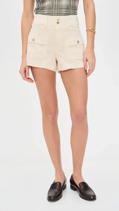 PAIGE Olivia Cargo Shorts Quartz Sand 32 | Thumbnail 2 PAIGE Olivia Cargo Shorts Quartz Sand 32 | Thumbnail 2