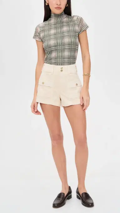 PAIGE Olivia Cargo Shorts Quartz Sand 32 | Thumbnail 5 PAIGE Olivia Cargo Shorts Quartz Sand 32 | Thumbnail 5
