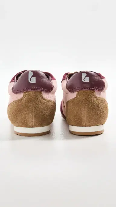 Larroudé Stella Sneakers Tulip/Russet/Wine Suede 5 | Thumbnail 4 Larroudé Stella Sneakers Tulip/Russet/Wine Suede 5 | Thumbnail 4