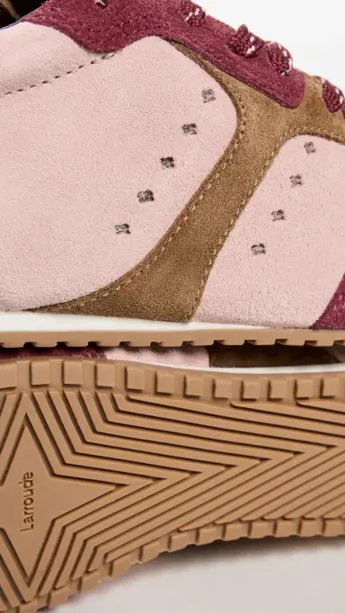 Larroudé Stella Sneakers Tulip/Russet/Wine Suede 5 | Thumbnail 6 Larroudé Stella Sneakers Tulip/Russet/Wine Suede 5 | Thumbnail 6