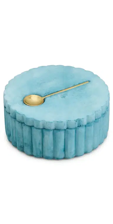 Kassatex Shopbop x Bath Salt Cellar with Spoon | Thumbnail 1 Kassatex Shopbop x Bath Salt Cellar with Spoon | Thumbnail 1