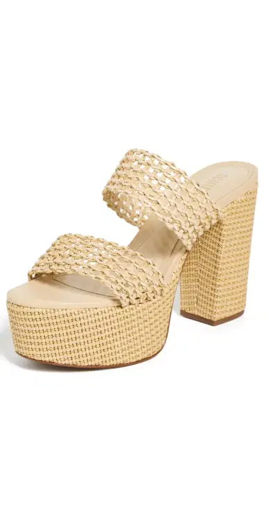 Schutz Aberdeen Sandals Natural | Thumbnail 1 Schutz Aberdeen Sandals Natural | Thumbnail 1
