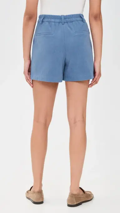 Varley Jorden Pleat Shorts Bijou Blue M | Thumbnail 3 Varley Jorden Pleat Shorts Bijou Blue M | Thumbnail 3