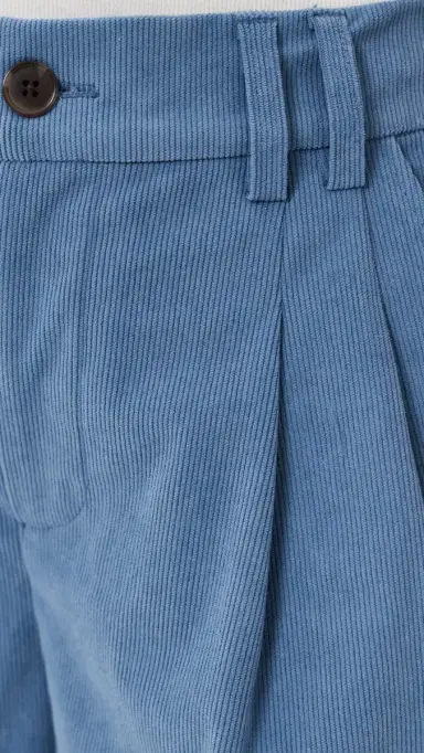 Varley Jorden Pleat Shorts Bijou Blue M | Thumbnail 6 Varley Jorden Pleat Shorts Bijou Blue M | Thumbnail 6