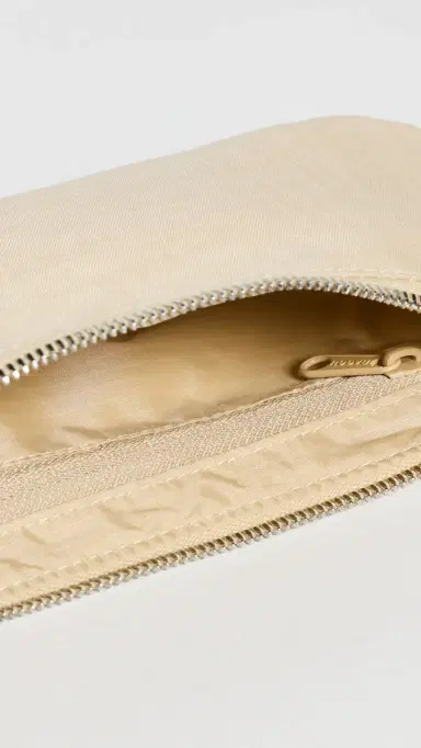 BAGGU Nylon Pochette Custard | Thumbnail 6 BAGGU Nylon Pochette Custard | Thumbnail 6