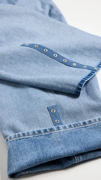 Tibi Petite Classic Wash Denim Sid Jeans Classic Blue | Thumbnail 6 Tibi Petite Classic Wash Denim Sid Jeans Classic Blue | Thumbnail 6