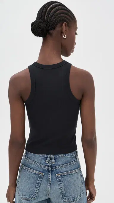 Marine Layer exi Rib Sun In Crop Tank Black | Thumbnail 3 Marine Layer exi Rib Sun In Crop Tank Black | Thumbnail 3