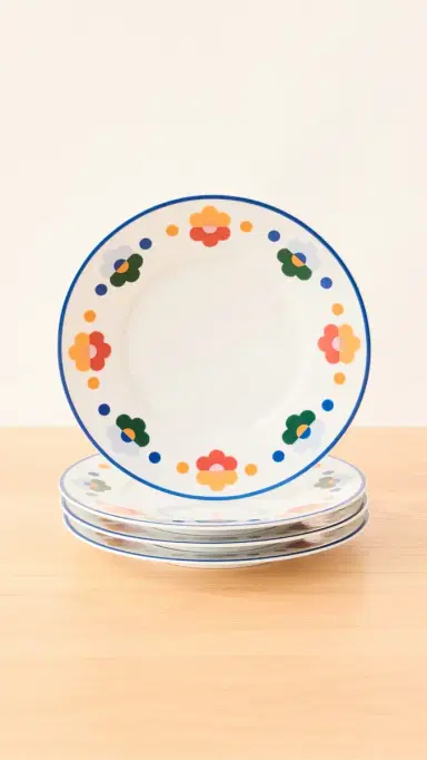 Misette Salad Plates Set of 4 | Thumbnail 2 Misette Salad Plates Set of 4 | Thumbnail 2
