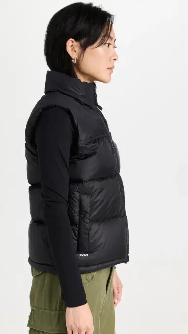 The North Face Women's 1996 Retro Nuptse Vest Recycled TNF Black XS | Thumbnail 4 The North Face Women's 1996 Retro Nuptse Vest Recycled TNF Black XS | Thumbnail 4
