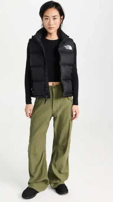The North Face Women's 1996 Retro Nuptse Vest Recycled TNF Black XS | Thumbnail 5 The North Face Women's 1996 Retro Nuptse Vest Recycled TNF Black XS | Thumbnail 5