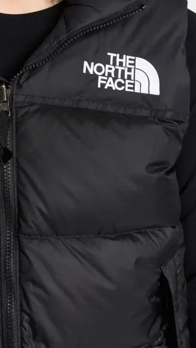 The North Face Women's 1996 Retro Nuptse Vest Recycled TNF Black XS | Thumbnail 6 The North Face Women's 1996 Retro Nuptse Vest Recycled TNF Black XS | Thumbnail 6