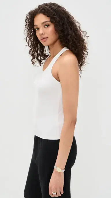 Splits59 Mel Airweight Lite Tank White | Thumbnail 4 Splits59 Mel Airweight Lite Tank White | Thumbnail 4