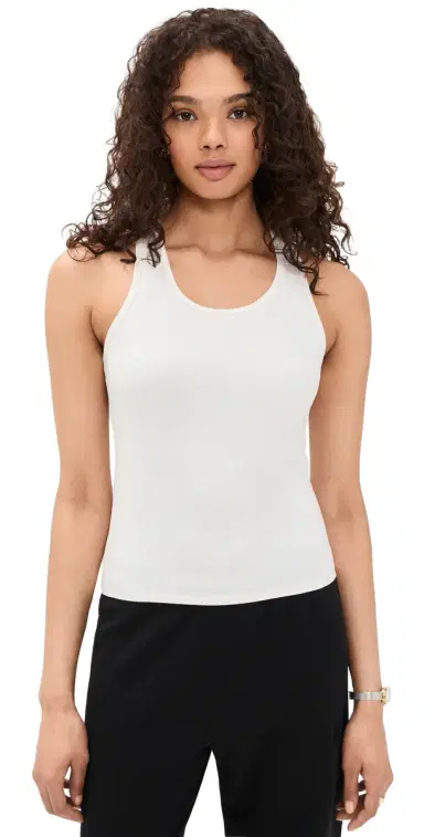 Splits59 Mel Airweight Lite Tank White | Thumbnail 1 Splits59 Mel Airweight Lite Tank White | Thumbnail 1