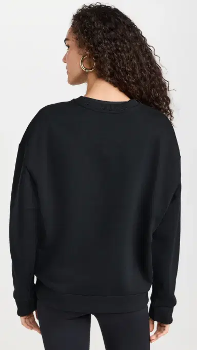 Favorite Daughter Collegiate Sweatshirt Black/White | Thumbnail 3 Favorite Daughter Collegiate Sweatshirt Black/White | Thumbnail 3