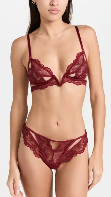 Thistle and Spire Kane V Wire Bra Ruby 36C | Thumbnail 5 Thistle and Spire Kane V Wire Bra Ruby 36C | Thumbnail 5