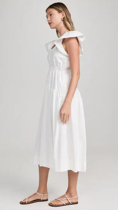 Marea Jane Dress White S | Thumbnail 4 Marea Jane Dress White S | Thumbnail 4