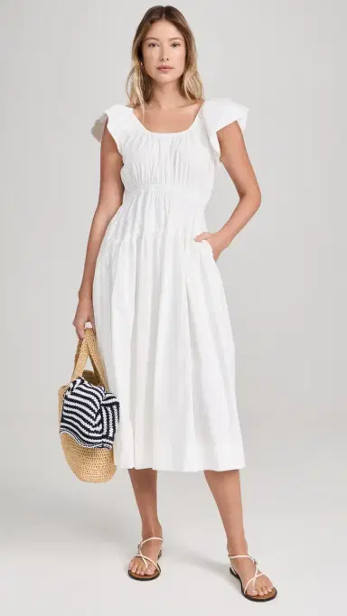 Marea Jane Dress White S | Thumbnail 5 Marea Jane Dress White S | Thumbnail 5