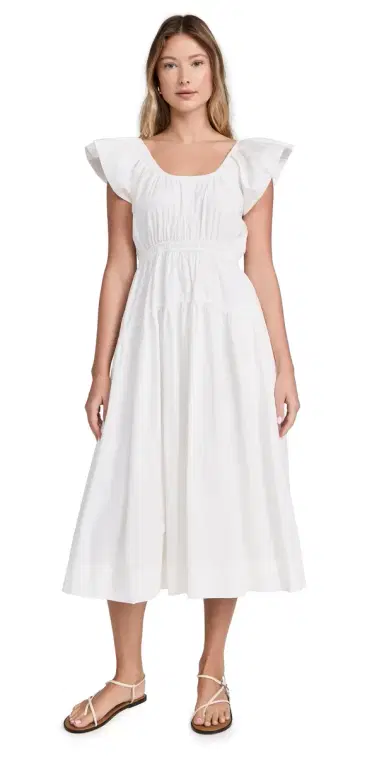 Marea Jane Dress White S | Thumbnail 1 Marea Jane Dress White S | Thumbnail 1