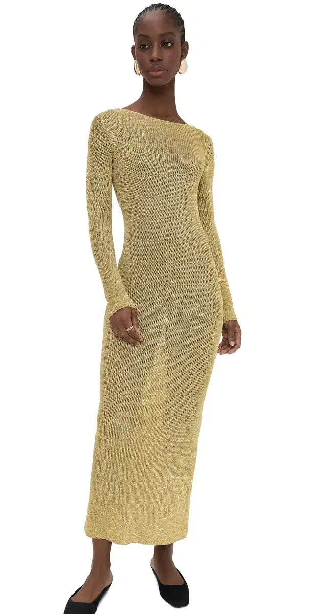 Nikitta Dress Gold Nikitta Dress Gold