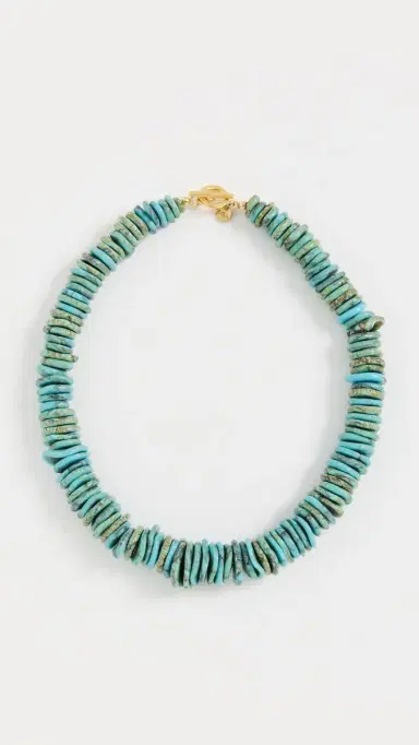 Maison Irem Athens Necklace Turquoise One Size | Thumbnail 2 Maison Irem Athens Necklace Turquoise One Size | Thumbnail 2