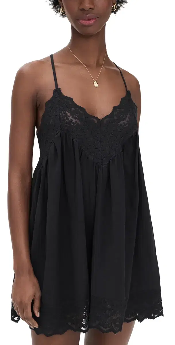Fiona lip Dress Black Fiona lip Dress Black