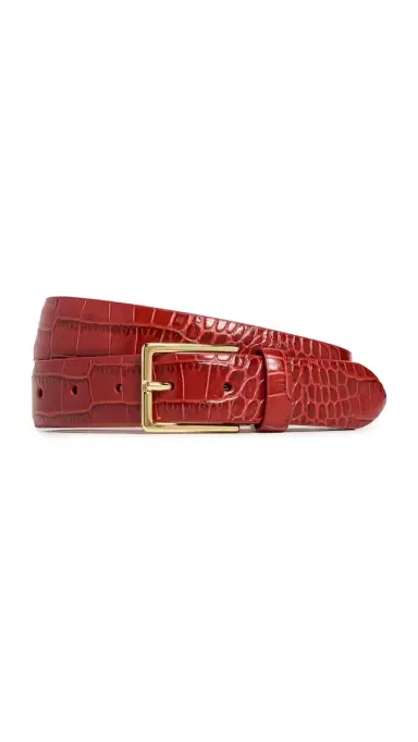 Anderson's Narrow Semi Formal Croc Print Belt | Thumbnail 6 Anderson's Narrow Semi Formal Croc Print Belt | Thumbnail 6