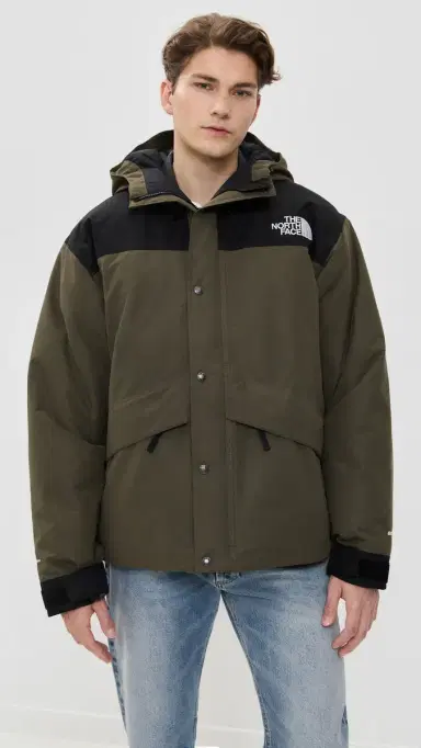 The North Face Mountain Down Jacket New Taupe Green/TNF Black | Thumbnail 2 The North Face Mountain Down Jacket New Taupe Green/TNF Black | Thumbnail 2