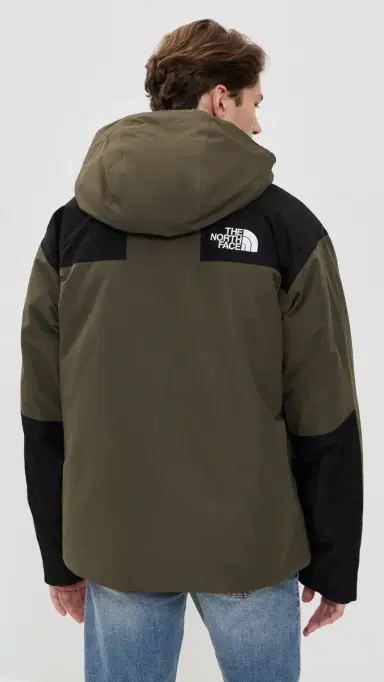 The North Face Mountain Down Jacket New Taupe Green/TNF Black | Thumbnail 3 The North Face Mountain Down Jacket New Taupe Green/TNF Black | Thumbnail 3