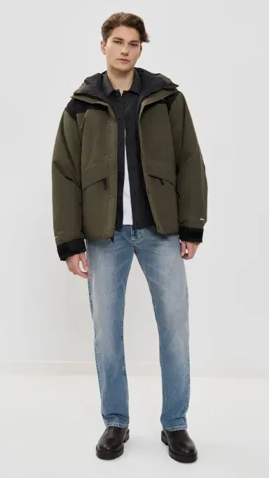 The North Face Mountain Down Jacket New Taupe Green/TNF Black | Thumbnail 5 The North Face Mountain Down Jacket New Taupe Green/TNF Black | Thumbnail 5