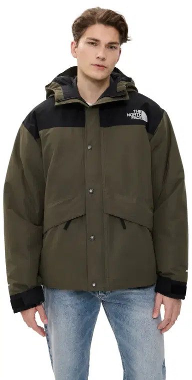 The North Face Mountain Down Jacket New Taupe Green/TNF Black | Thumbnail 1 The North Face Mountain Down Jacket New Taupe Green/TNF Black | Thumbnail 1