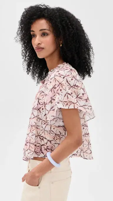 Ulla Johnson Alon Coverup Top Amethyst M | Thumbnail 4 Ulla Johnson Alon Coverup Top Amethyst M | Thumbnail 4