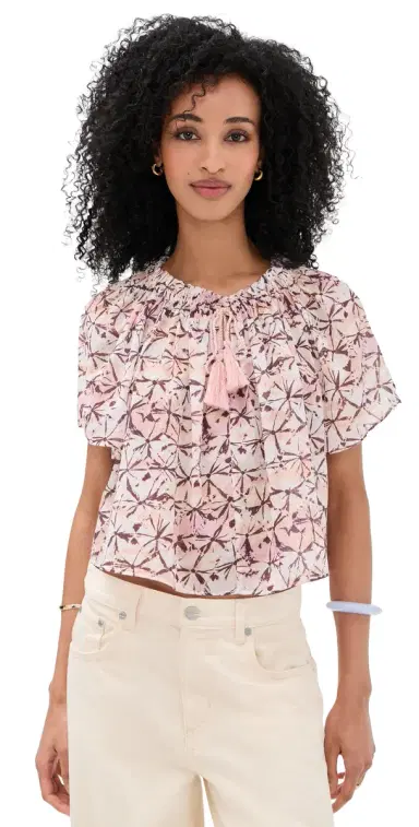 Ulla Johnson Alon Coverup Top Amethyst M | Thumbnail 1 Ulla Johnson Alon Coverup Top Amethyst M | Thumbnail 1
