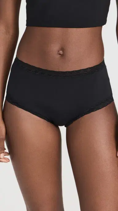 Natori Bliss Full Brief 3 Pack Black L | Thumbnail 3 Natori Bliss Full Brief 3 Pack Black L | Thumbnail 3
