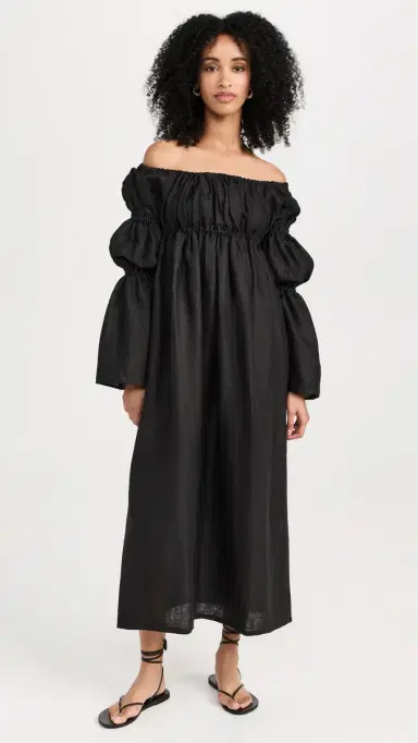 Mie Phi Phi Dress Black | Thumbnail 2 Mie Phi Phi Dress Black | Thumbnail 2