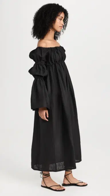 Mie Phi Phi Dress Black | Thumbnail 4 Mie Phi Phi Dress Black | Thumbnail 4