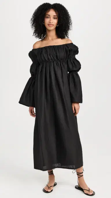 Mie Phi Phi Dress Black | Thumbnail 5 Mie Phi Phi Dress Black | Thumbnail 5