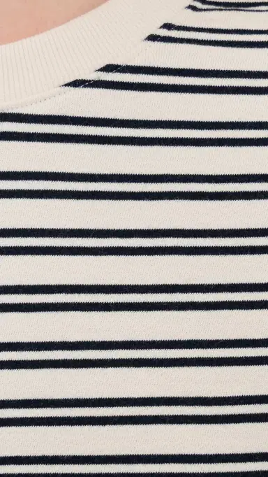 Velvet Isabelle weatshirt Natural/Navy | Thumbnail 6 Velvet Isabelle weatshirt Natural/Navy | Thumbnail 6