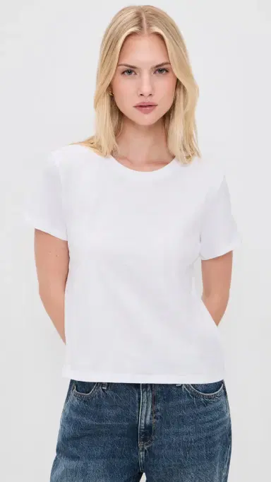 Splendid Louisa Short Sleeve Tee White | Thumbnail 2 Splendid Louisa Short Sleeve Tee White | Thumbnail 2