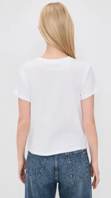 Splendid Louisa Short Sleeve Tee White | Thumbnail 3 Splendid Louisa Short Sleeve Tee White | Thumbnail 3